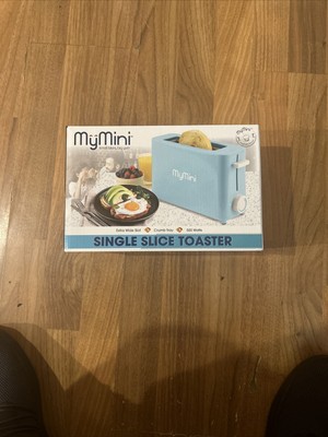 MyMini Single Slice Toaster, Aqua nostalgia