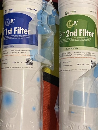 Tyent Water Ionizer Filter Replacement Set MMP Series / TY Series Used