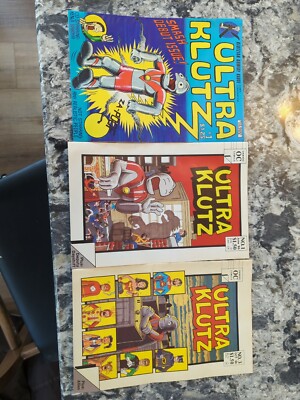 lot of 6 issues Onward Comics Ultra Klutz # 1,1,3,4,5, 7