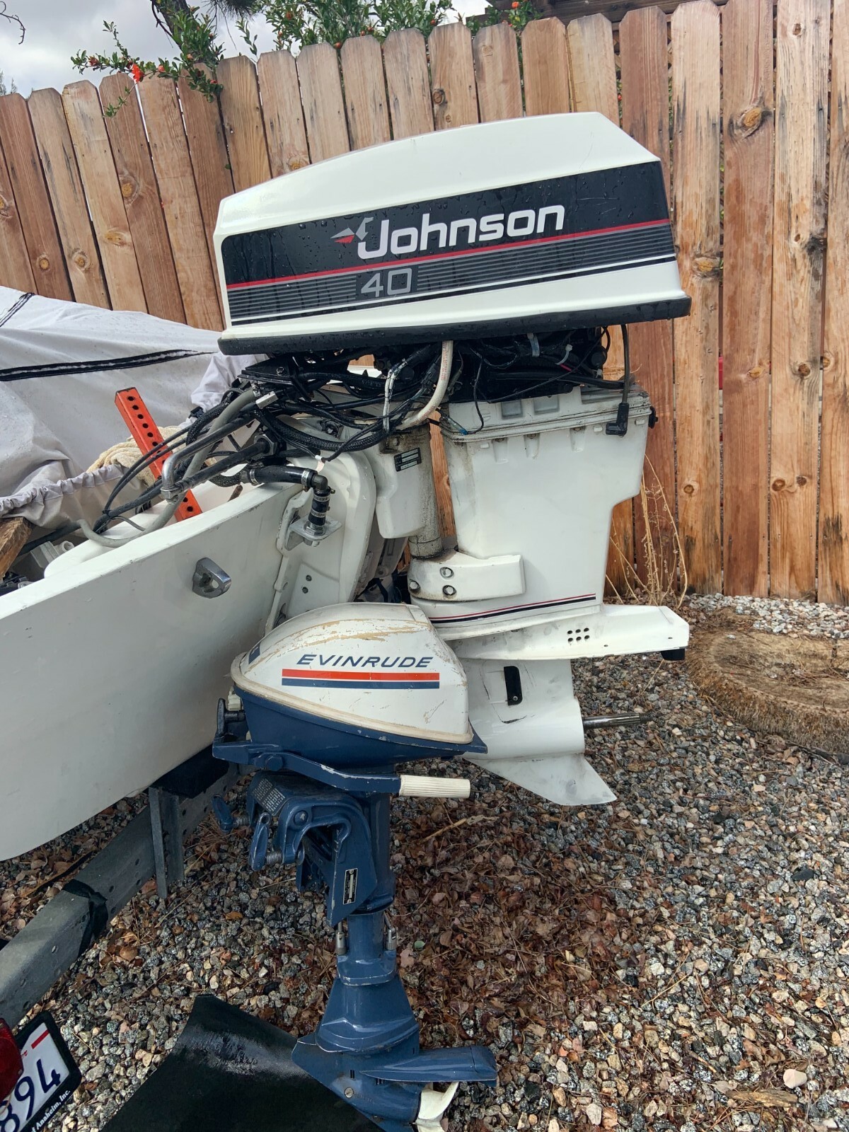 Johnson 40 Hp Outboard 1990 Used for sale in Sun City, California