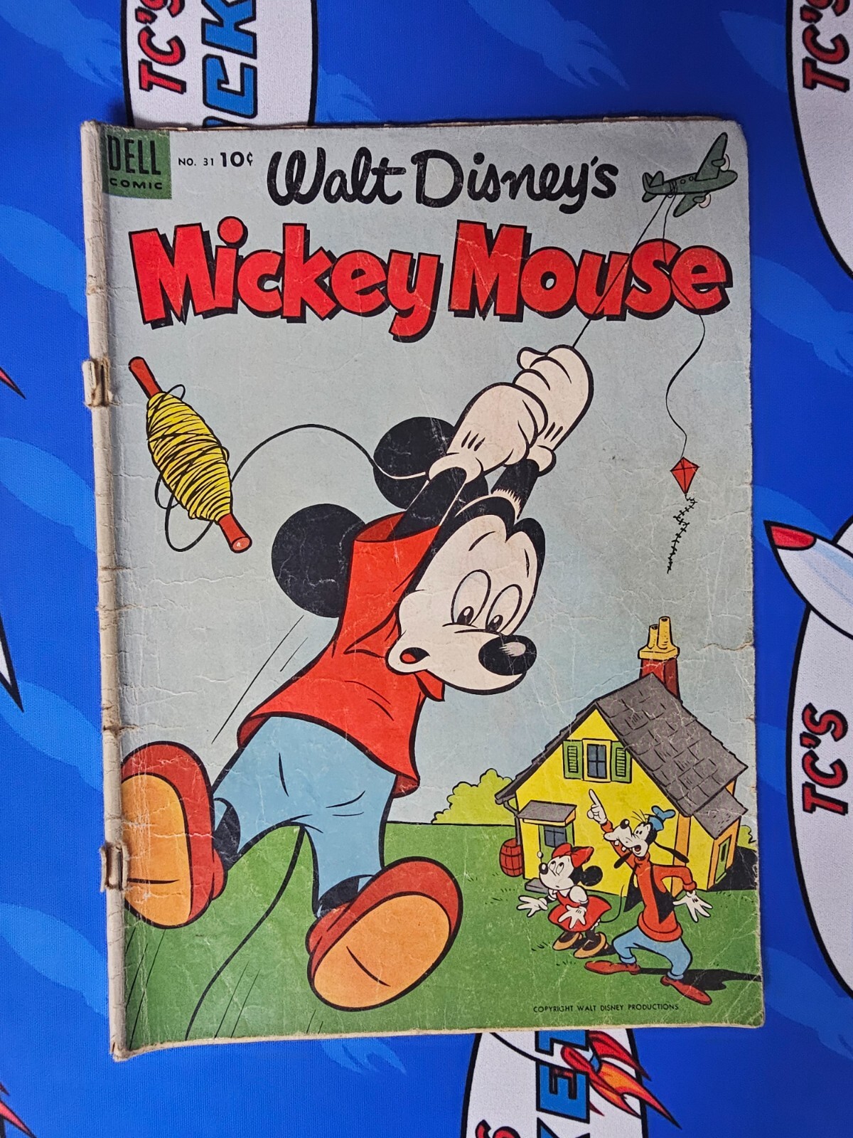 Walt Disney Mickey Mouse #31 Dell Comics 1953 | eBay