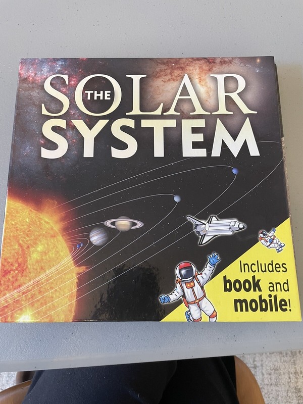 Solar System Book And Model, Elementary Science, Homeschool