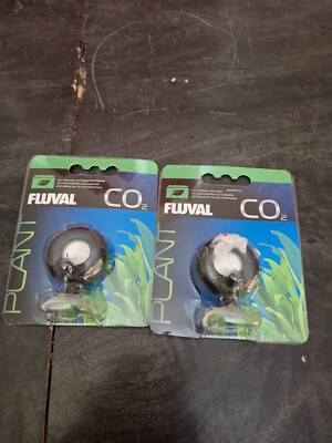 Fluval CO2 Ceramic Diffuser 2-Pack Lot Up to 45 Gallon 17548
