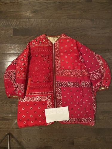 VISVIM BANDANA LINER COAT 0323105013004 (VT.BANDANA) W size VISVIM BANDANA LINER COAT 0323105013004 (VT.BANDANA) W size