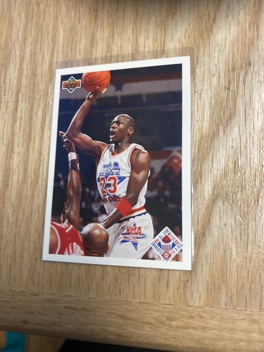 1991-92 Upper Deck Michael Jordan All-Star Checklist Card