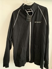 SpaceX Official Merch Black Zip Up Track Jacket Size XL ...