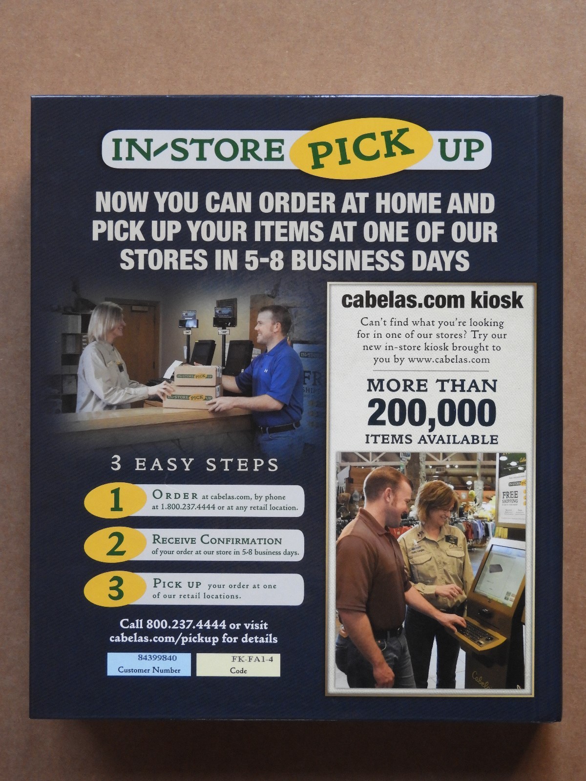 CABELA'S LIMITED SPRING EDITION 2009 HARDCOVER CATALOG VOLUME XIII
