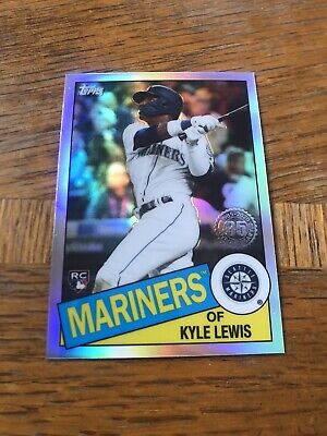 2020 topps chrome 35th anniversary Kyle Lewis RC #85TC-22 Seattle Mariners 