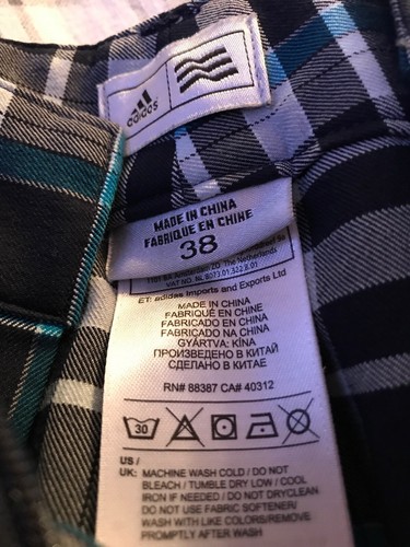 Adidas Golf Shorts Mens 38