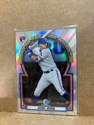 2023 Bowman Chrome ''Rookie of the Year Favorites'' Josh Jung #ROYF-9
