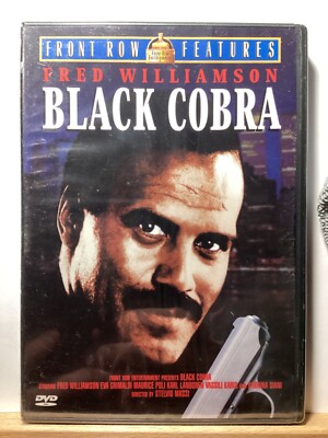 Black Cobra (DVD, 2001 - Front Row Features) Fred Williamson