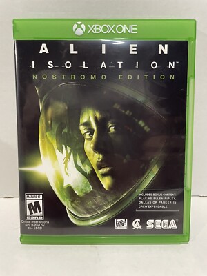 Alien Isolation Nostromo Edition (Microsoft Xbox One, 2014) Cib Tested Excellent
