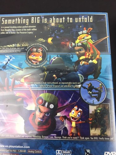 Jak 2 / Jak Daxter lost Frontier PlayStation 2/ps2 Game Lot Rare