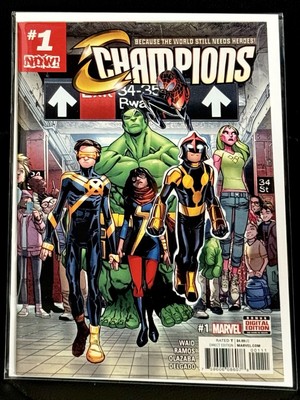 Marvel Comics Champions #1-2016 1st app of New Champions-VF