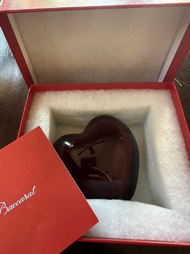 B Baccarat バカラ 天使 ANGEL PRESENTING HEART Baccarat Open Box - Baccarat Cherub Holding Heart 2100883