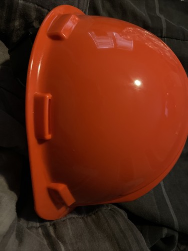 Safety HARD HAT  By North ADJUSTABLE RATCHET SUSPENSION Size  52-60 CM