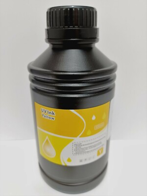 500ML Led UV Curable ink for Flatbed Printer L800 L1800 R1390 R1400 DX5 DX7 DX8
