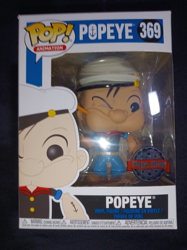 Popeye  ⚓️Funko Pop Animation Popeye Popeye 369 Funko Specialty