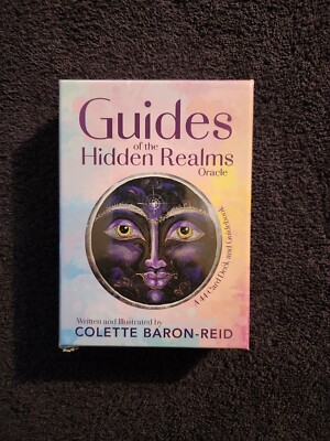 Guides Of The Hidden Realms Oracle -SEALED 44 Card Deck & Guidebook /Baron-Reid