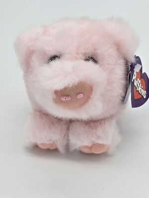 Puffkins 5'' Plush Percy Pig Stuffed Plush Animal Toy Collectible With Tags