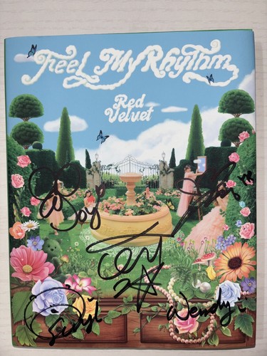 RED VELVET [Feel My Rhythm'] Autographed Signed Album Mint