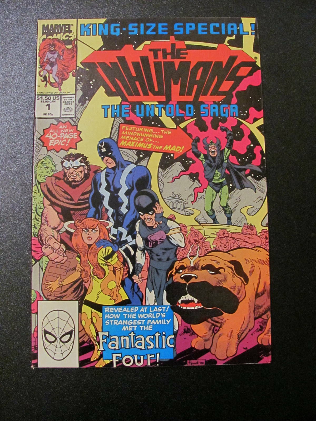 アメコミ・英語　インヒューマンズ　THE INHUMANS The Inhumans #1 (1990) Marvel Comics King-Size Special