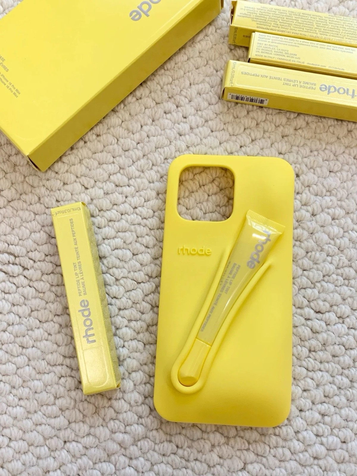 【まぼちッチ】 rhode lemontini リップケースリップ付き summer lip case | rhode skin