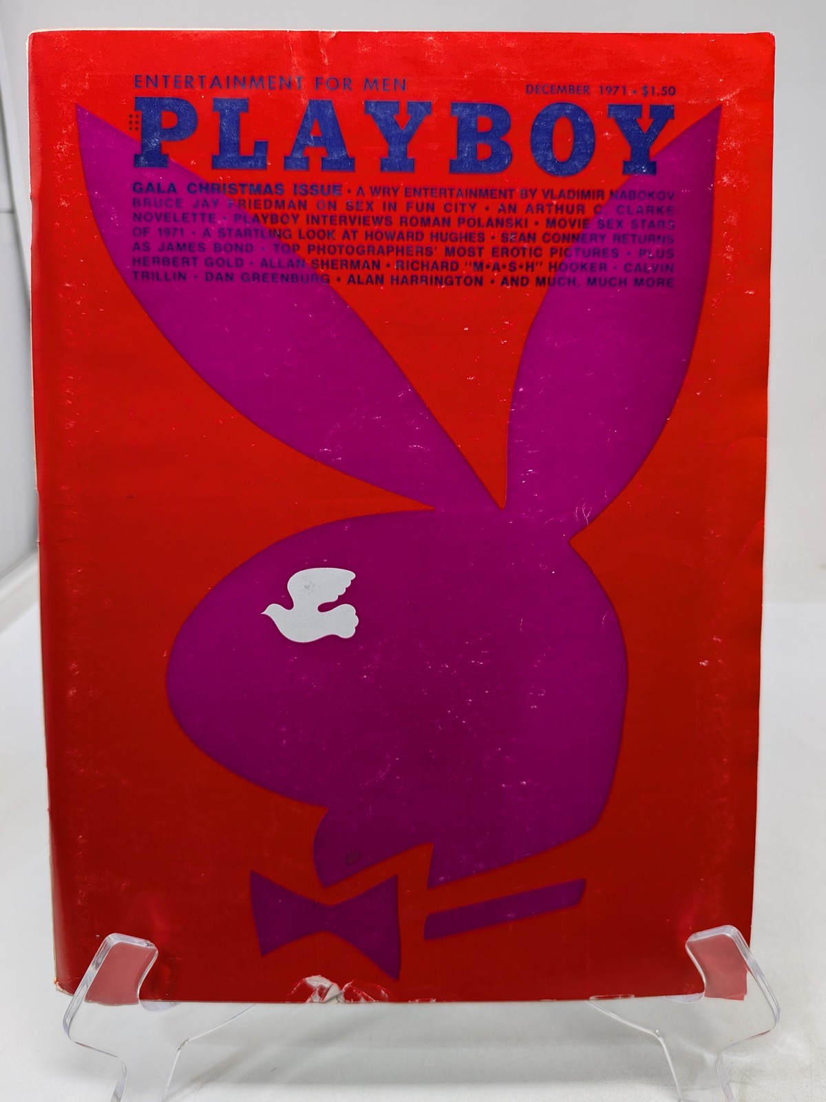 Playboy Magazine December 1971 🔥 PM Karen Christy 🔥 Roman Polanski 🔥 D