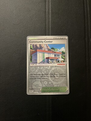 Pokémon Community Center Professor Program TOP 4 Promo