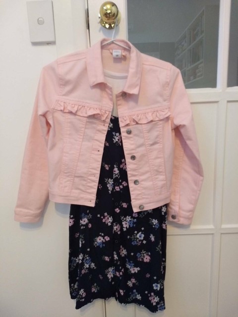 pink denim jacket target