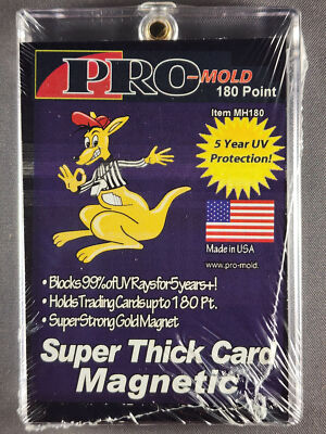 15x Pro Mold MH180 Original 180pt Magnetic Card Holder One Touch Full Box