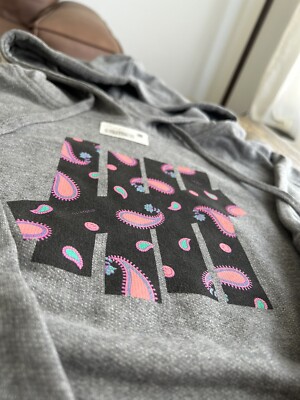 New- All Gone x Undefeated ''Paisley'' Hoodie x 5 Strike UNDFTD x rare