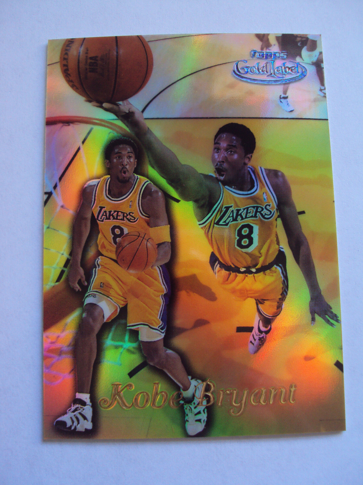 98 SPX gold Kobe Bryant コービー Kobe Bryant 1997 UPPER DECK SPX GOLD #22 LOS ANGELES LAKERS
