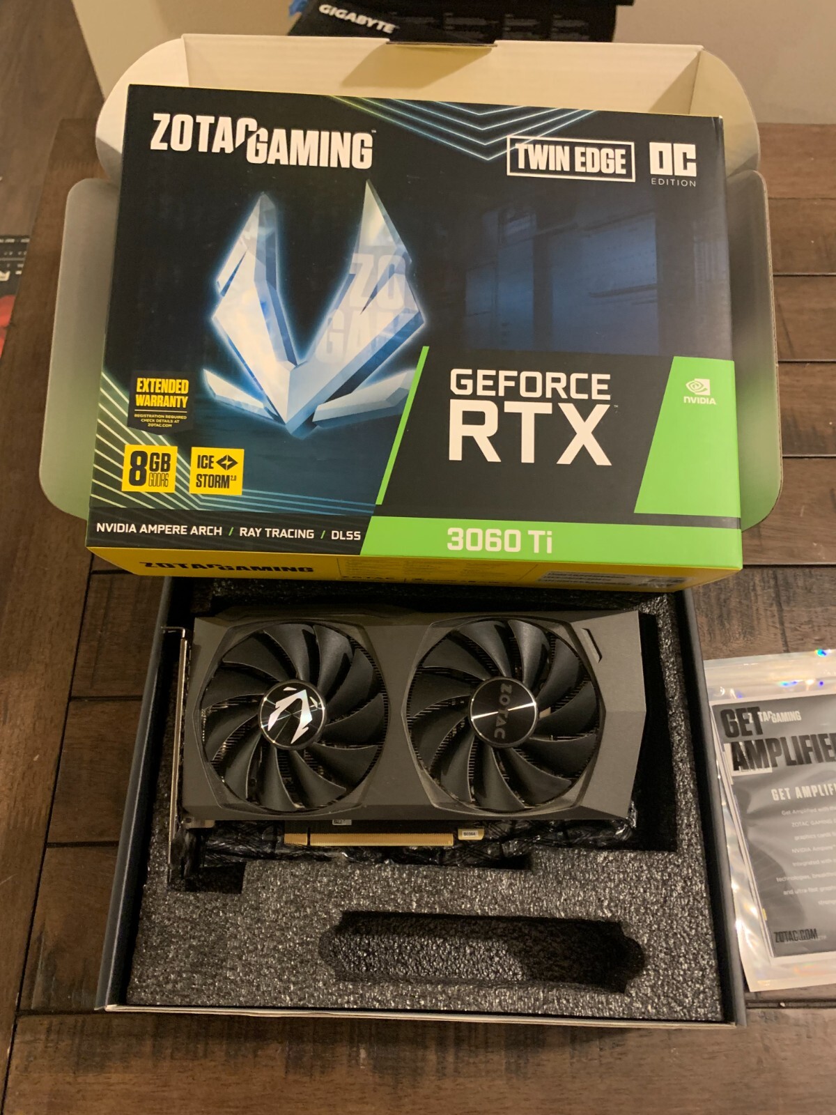 ZOTAC GeForce RTX 3060 Ti Twin Edge Gaming 8GB GDDR6 Graphics Card (08475)