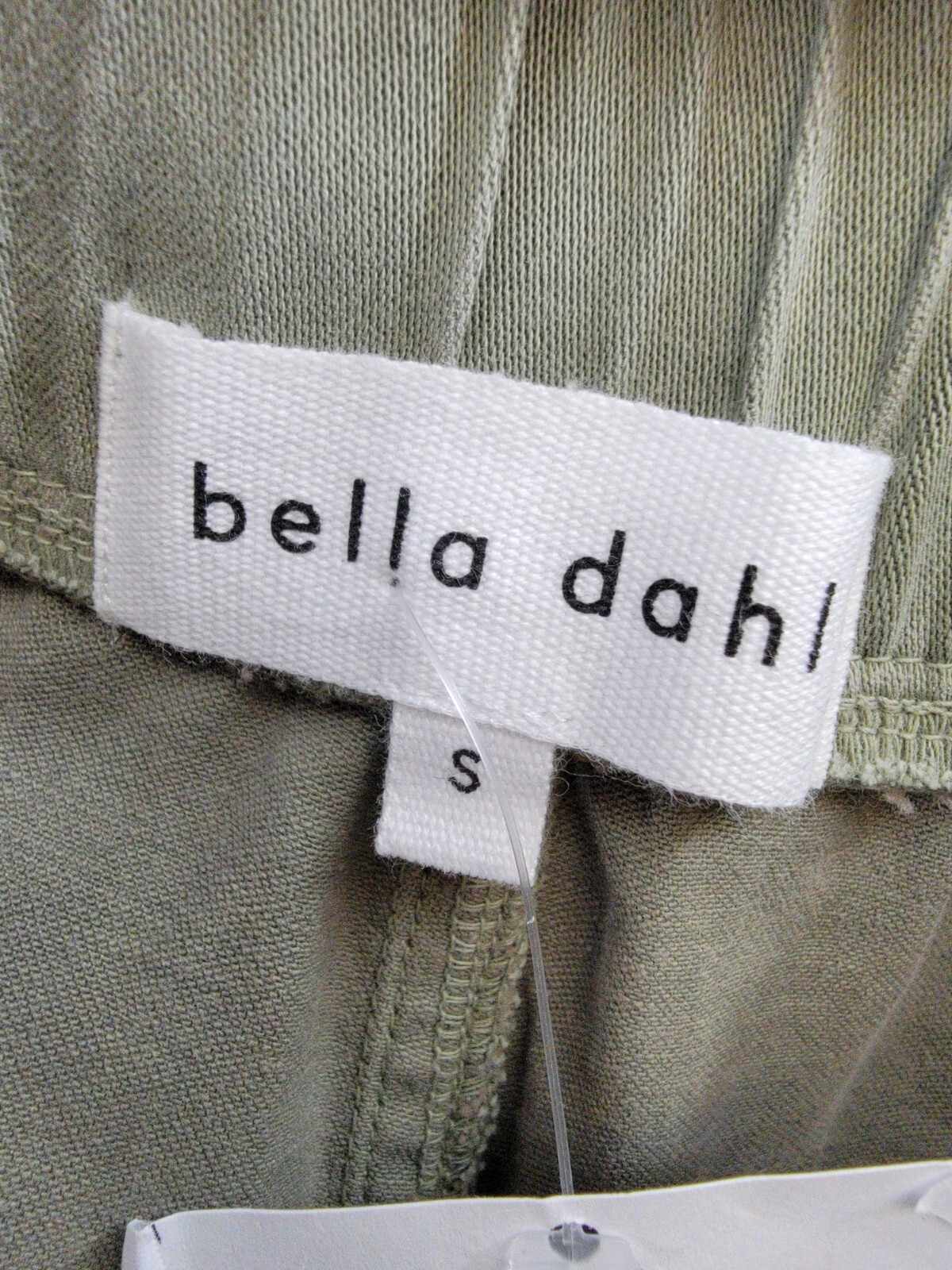 Bella Dahl Patch Pocket Jogger Pants Womens S Soft Army Elastic Waist Drawstring - Picture 16 of 17