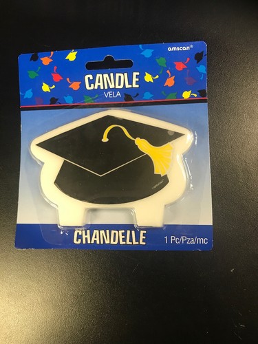Amscan Grad Cap Candle 1 pc