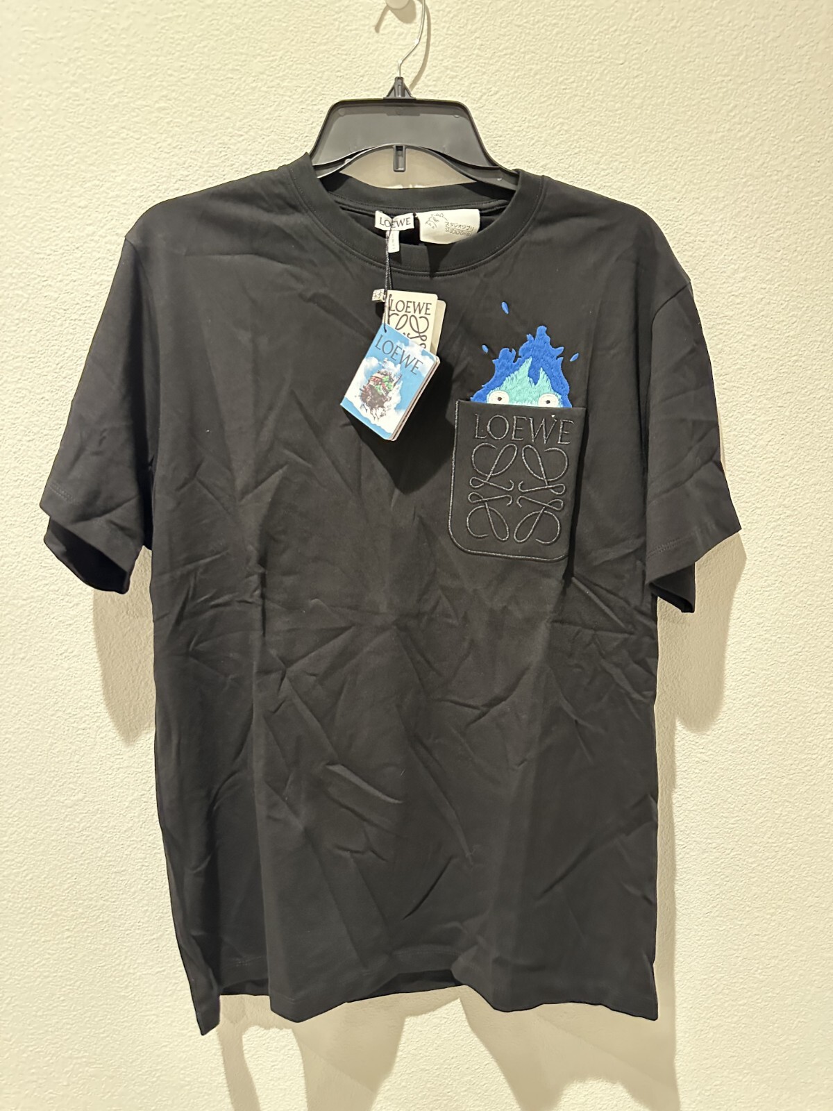 Loewe x Studio Ghibli Howl's Moving Castle Calcifer T-shirt