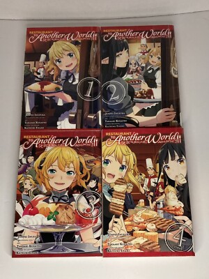 Restaurant To Another World Volumes 1-4 English Manga Ex Library Complete Series