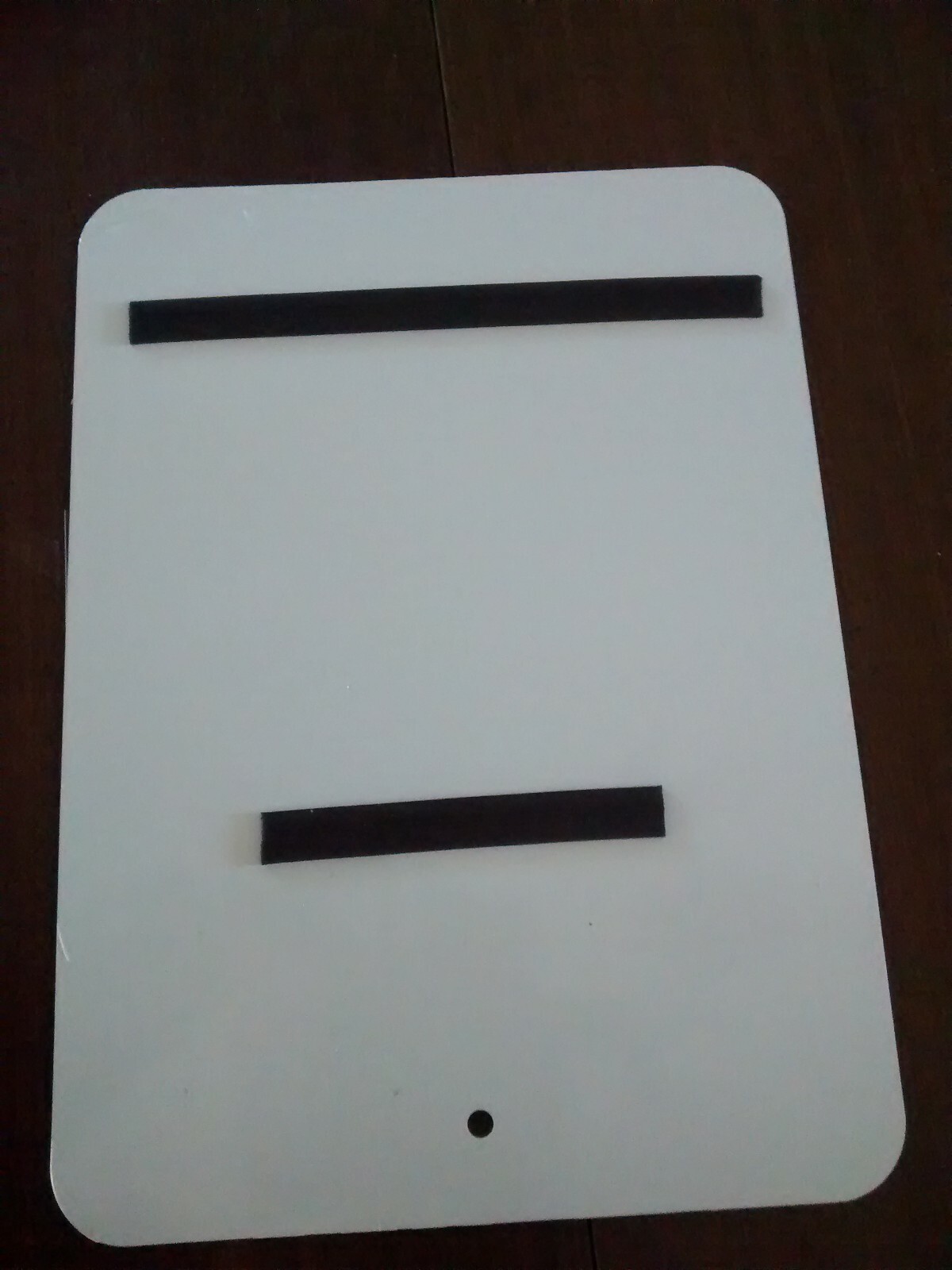 Craft World Vintage Magnetic Line Keeper Metal Slate Two Magnets - never used