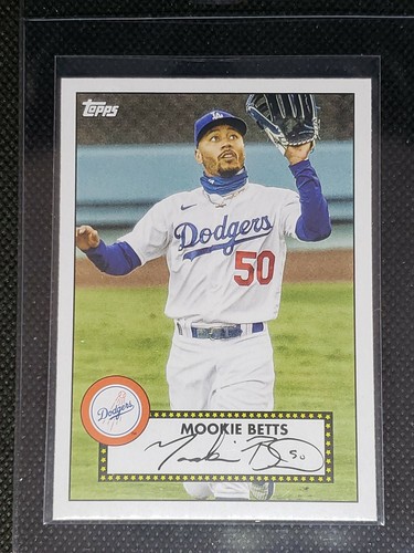 ❤️moko❤️ 2021 Topps Series One MOOKIE BETTS #T52-6 Los Angeles
