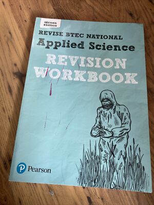 Pearson REVISE BTEC National Applied Science Revision Workbook: for home...