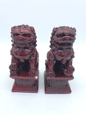 lachineuse Grosse Loewen FO Guardians Feng Shui, Big Red-defekt