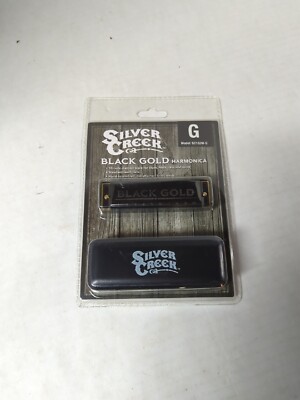Silver Creek Black Gold Harmonica G