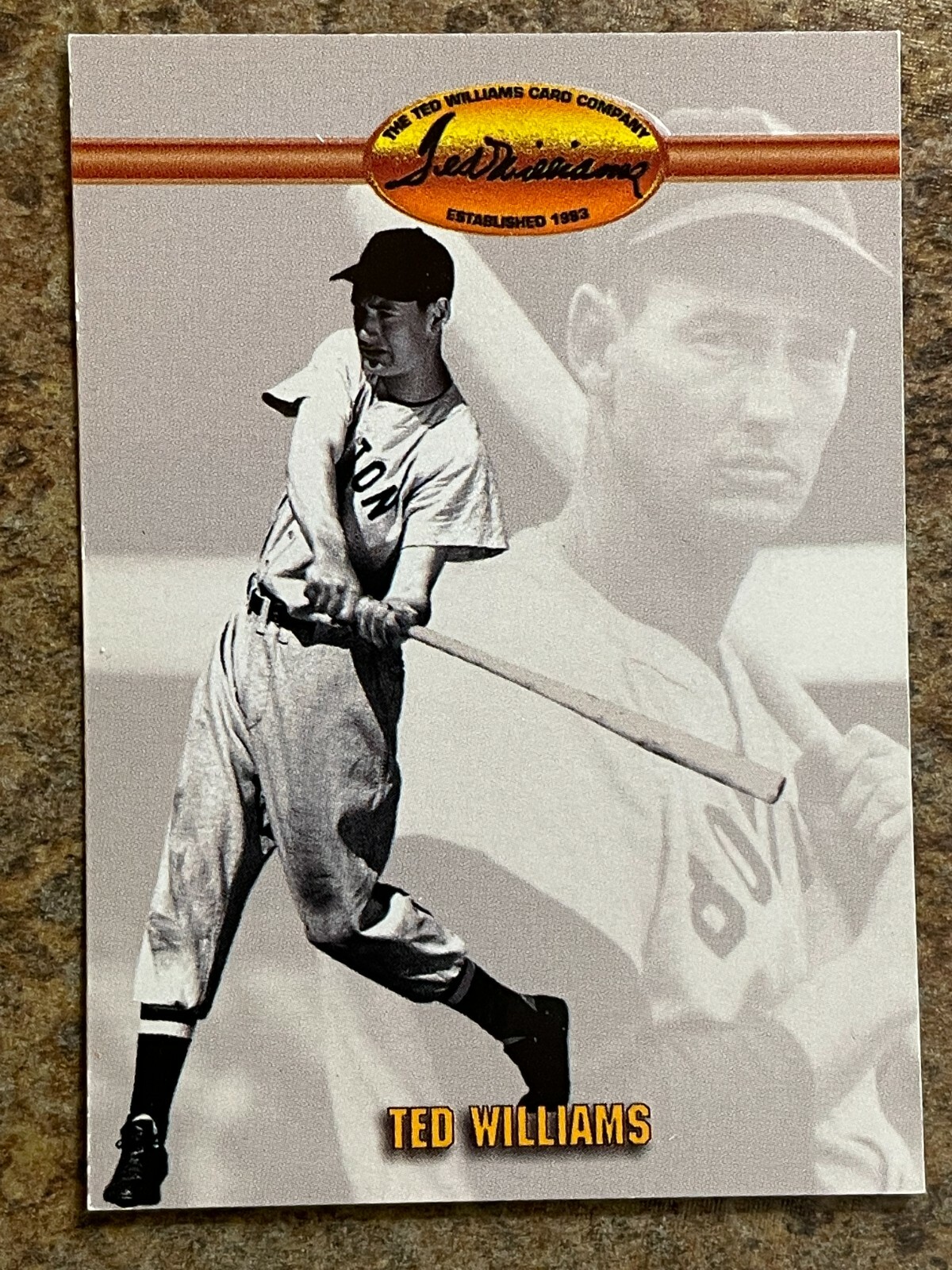 1993 Ted Williams Card Company #1 Ted Williams - Boston Red