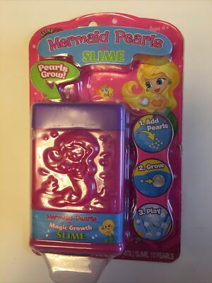 Slime Factory Mermaid Pearls & Magic Growth Slime NEW - Grow Your Own ''Pearls''