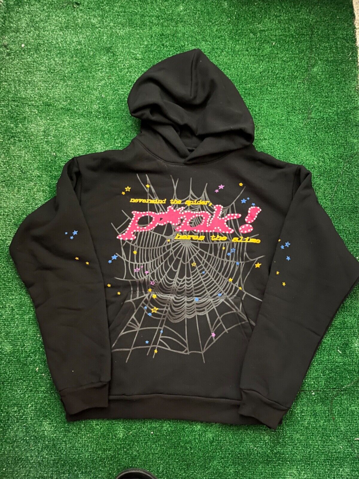 New! Spider Worldwide × Young Thug Sp5der Black P*nk (Punk New! Spider Worldwide × Young Thug Sp5der Black P*nk (Punk