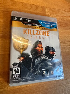 Killzone Trilogy Collection (Sony PlayStation 3, 2012) Brand new, *torn seal!*