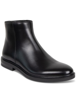 REACTION KENNETH COLE Мужские черные ботинки Ely с круглым носком на блочном каблуке 10,5 М