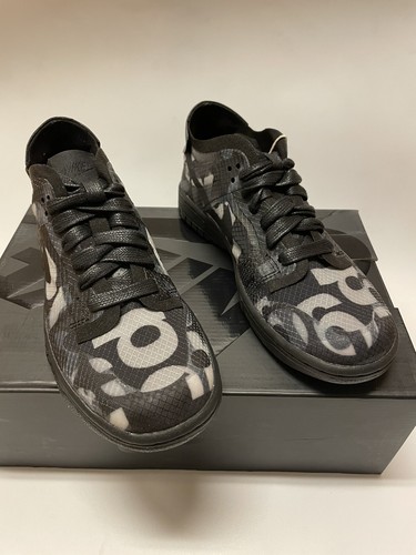 Pre-owned Nike Women's Dunk Low X Cdg Comme Des Garcons Print Black Cz2675-001 Size 5.5 Us
