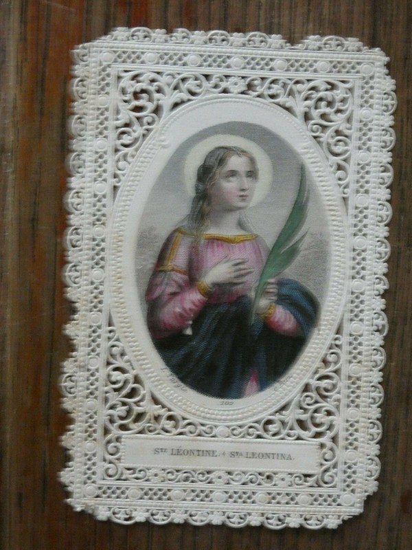 Image Pieuse Canivet Dentelle Ste Leontine  Turgis 102